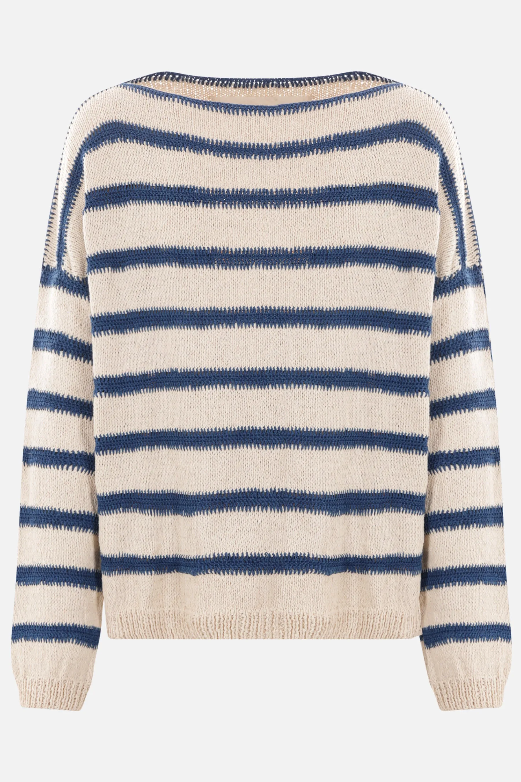 organic cotton boat neck pullover