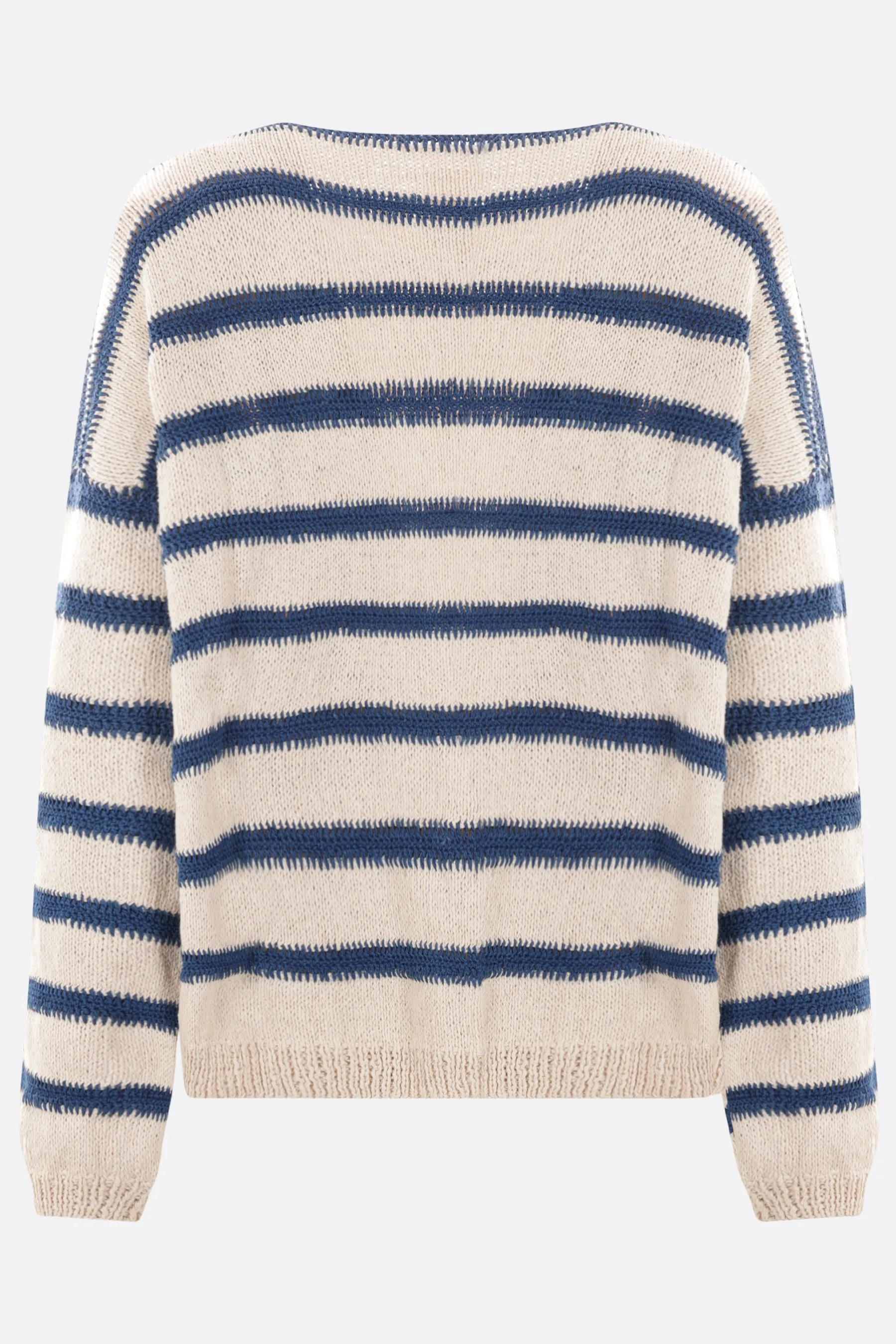 organic cotton boat neck pullover