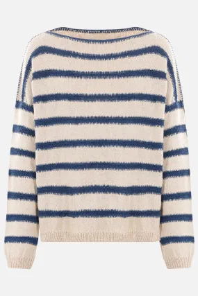 organic cotton boat neck pullover