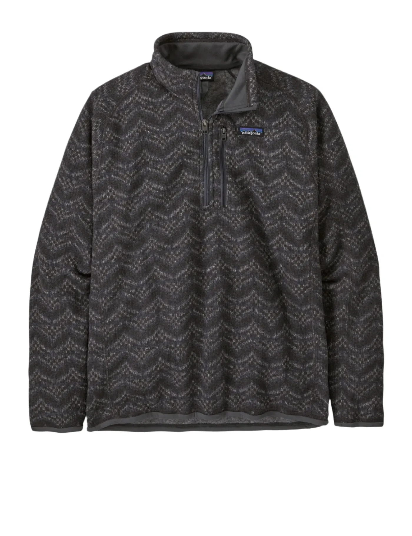 Patagonia Better Sweater 1/4 Zip Fleece - Island Escape : Forge Grey