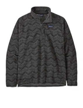 Patagonia Better Sweater 1/4 Zip Fleece - Island Escape : Forge Grey