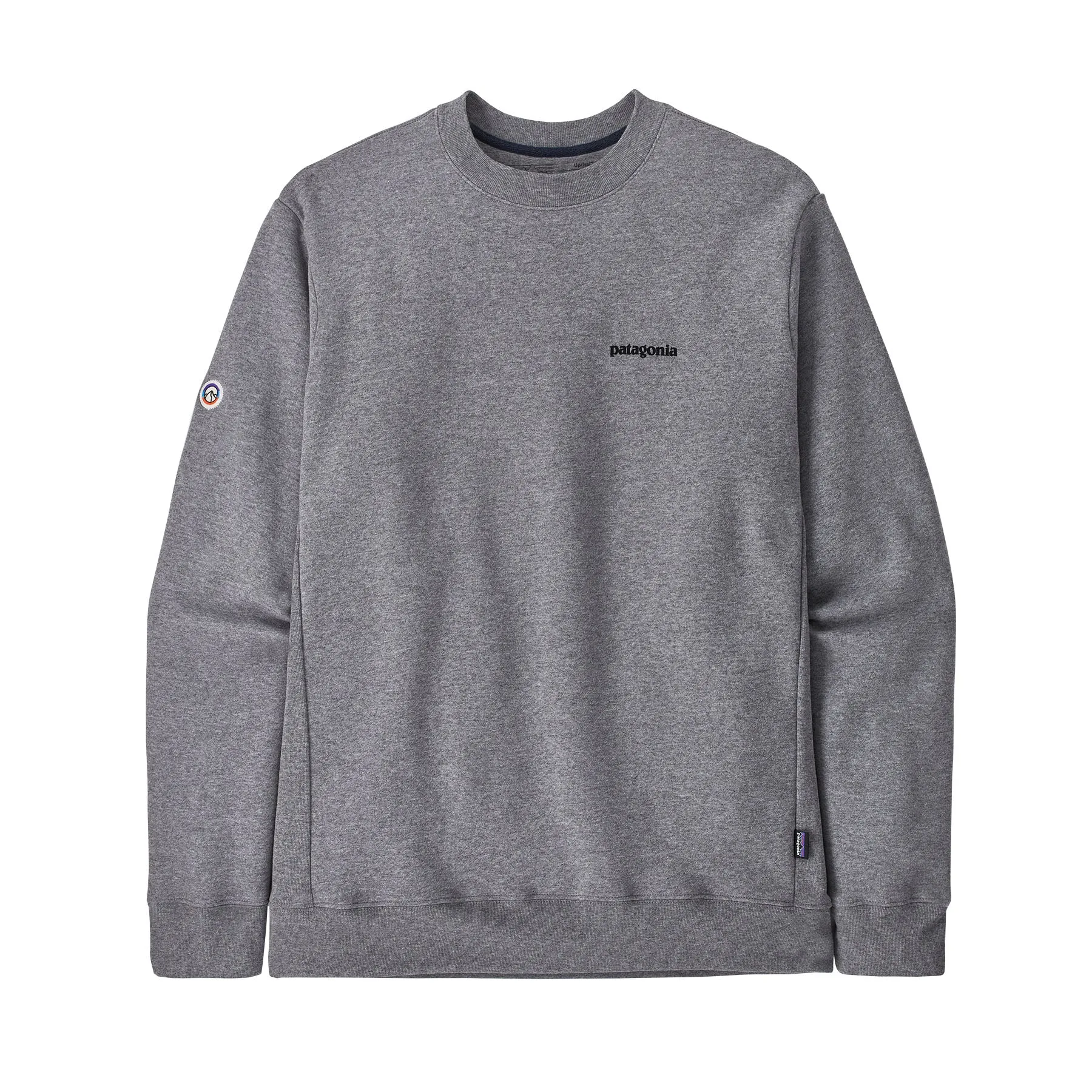 Patagonia Fitz Roy Icon Uprisal Sweater - Gravel Heather