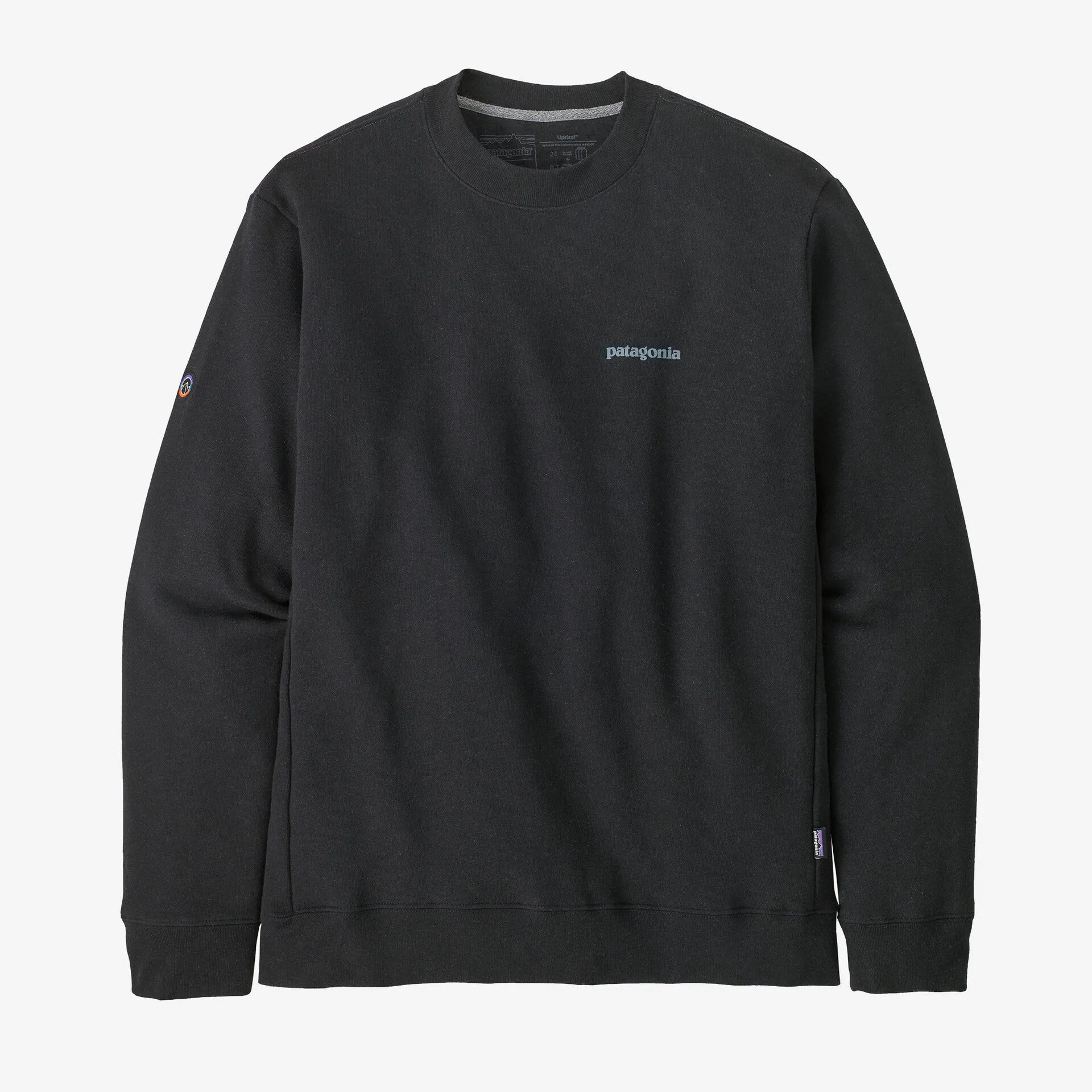 Patagonia Fitz Roy Icon Uprisal Sweater - Ink Black