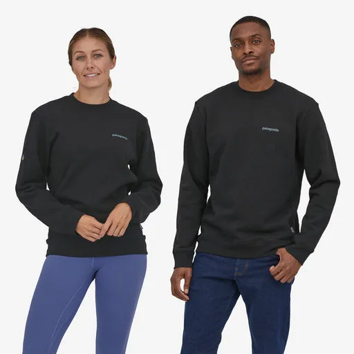 Patagonia Fitz Roy Icon Uprisal Sweater - Ink Black