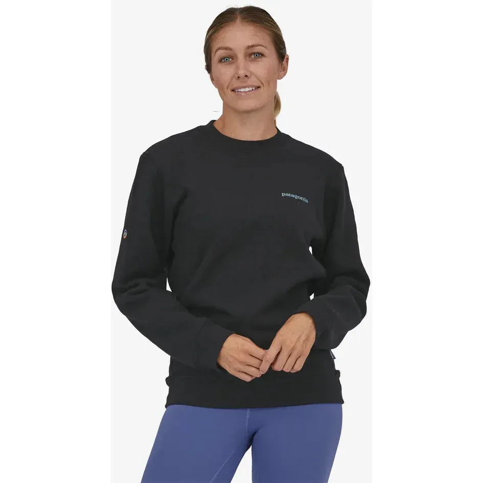 Patagonia Fitz Roy Icon Uprisal Sweater - Ink Black