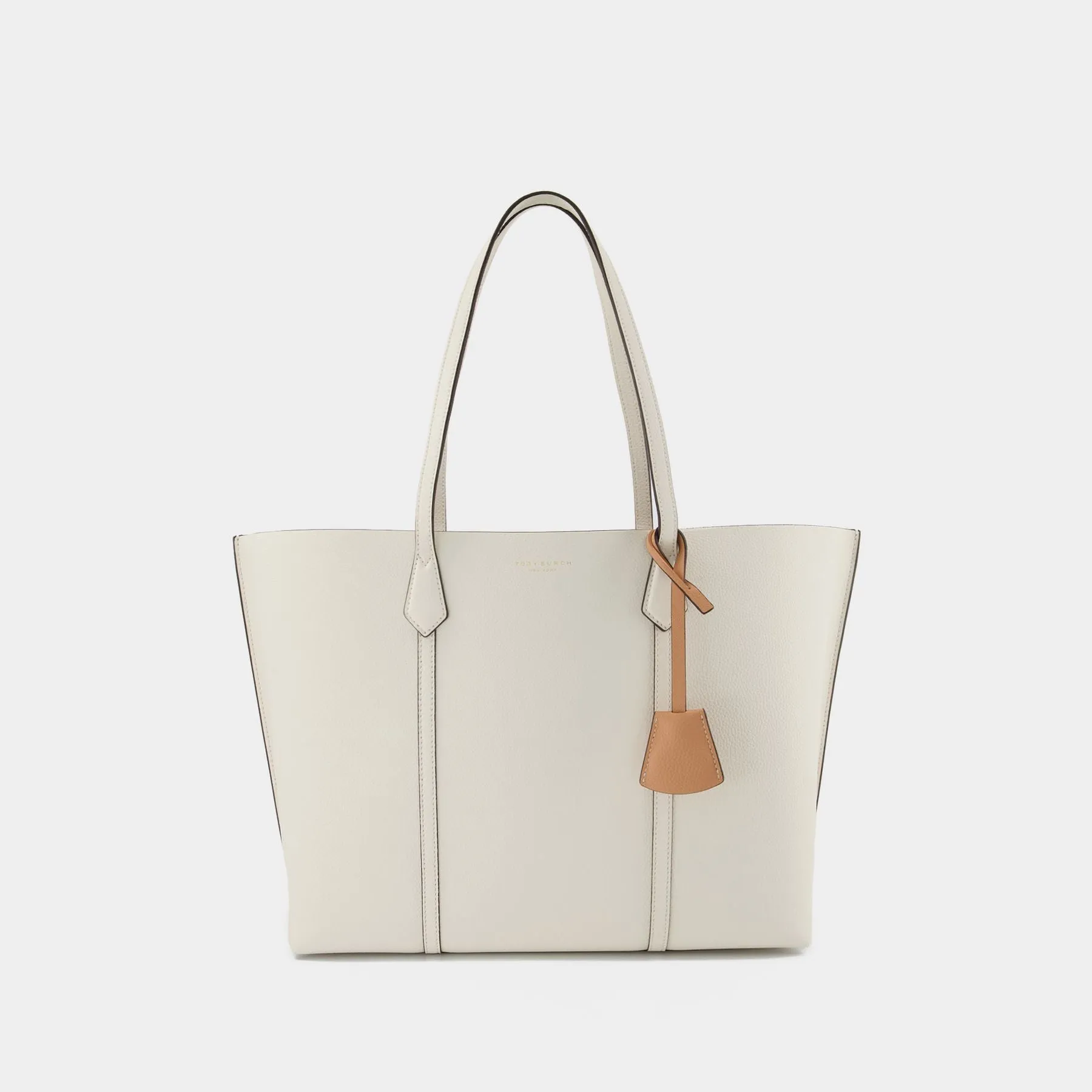 Perry Tote Bag - Tory Burch -  New Ivory - Leather