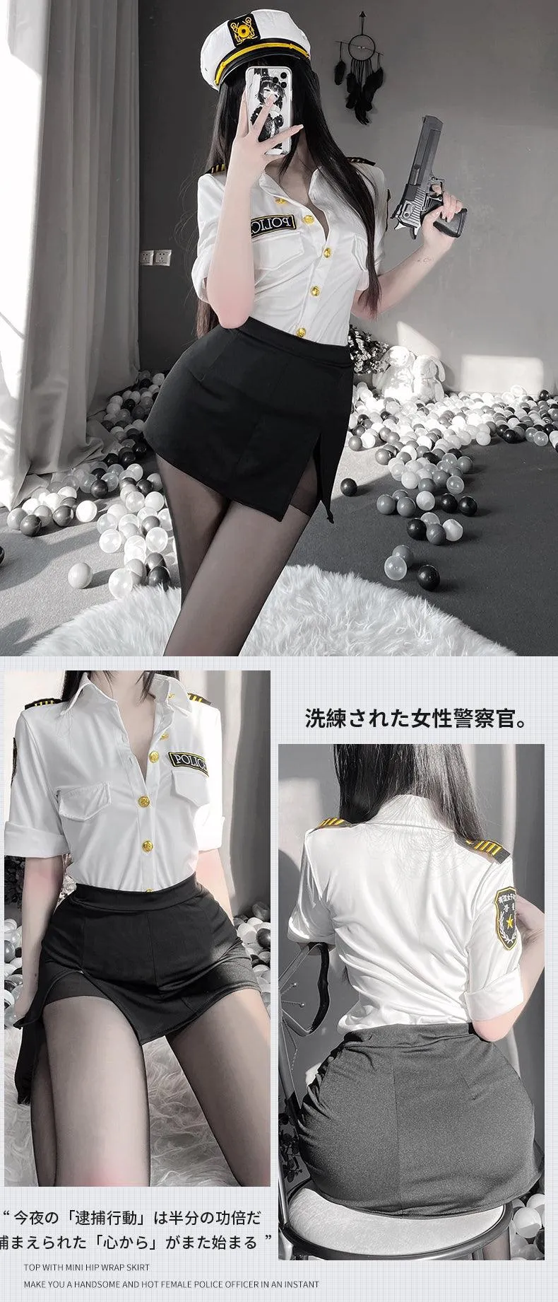 Police Officer Woman Uniform - Attractive Outfit