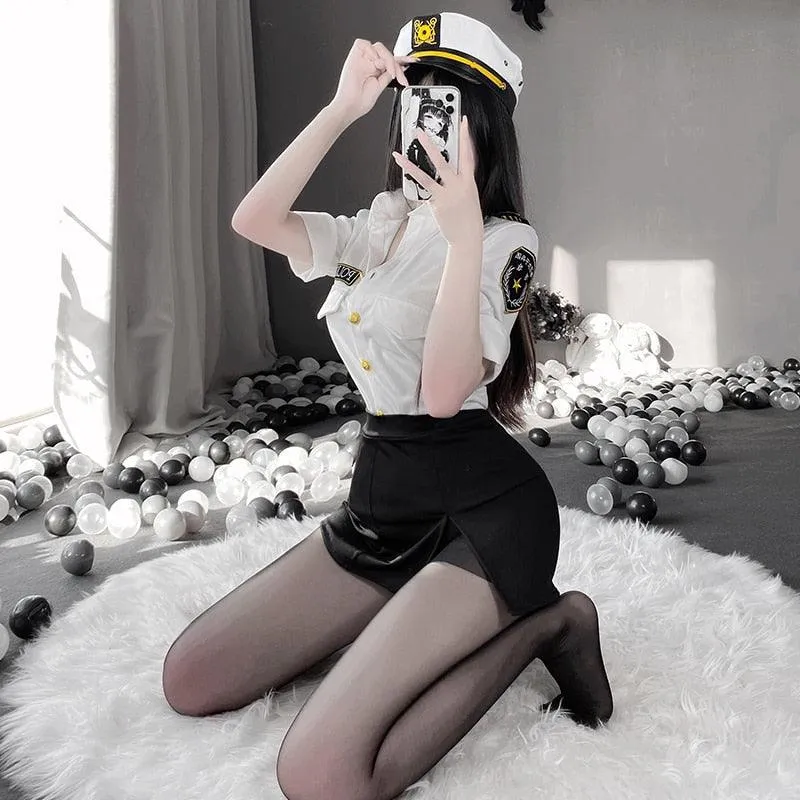 Police Officer Woman Uniform - Attractive Outfit