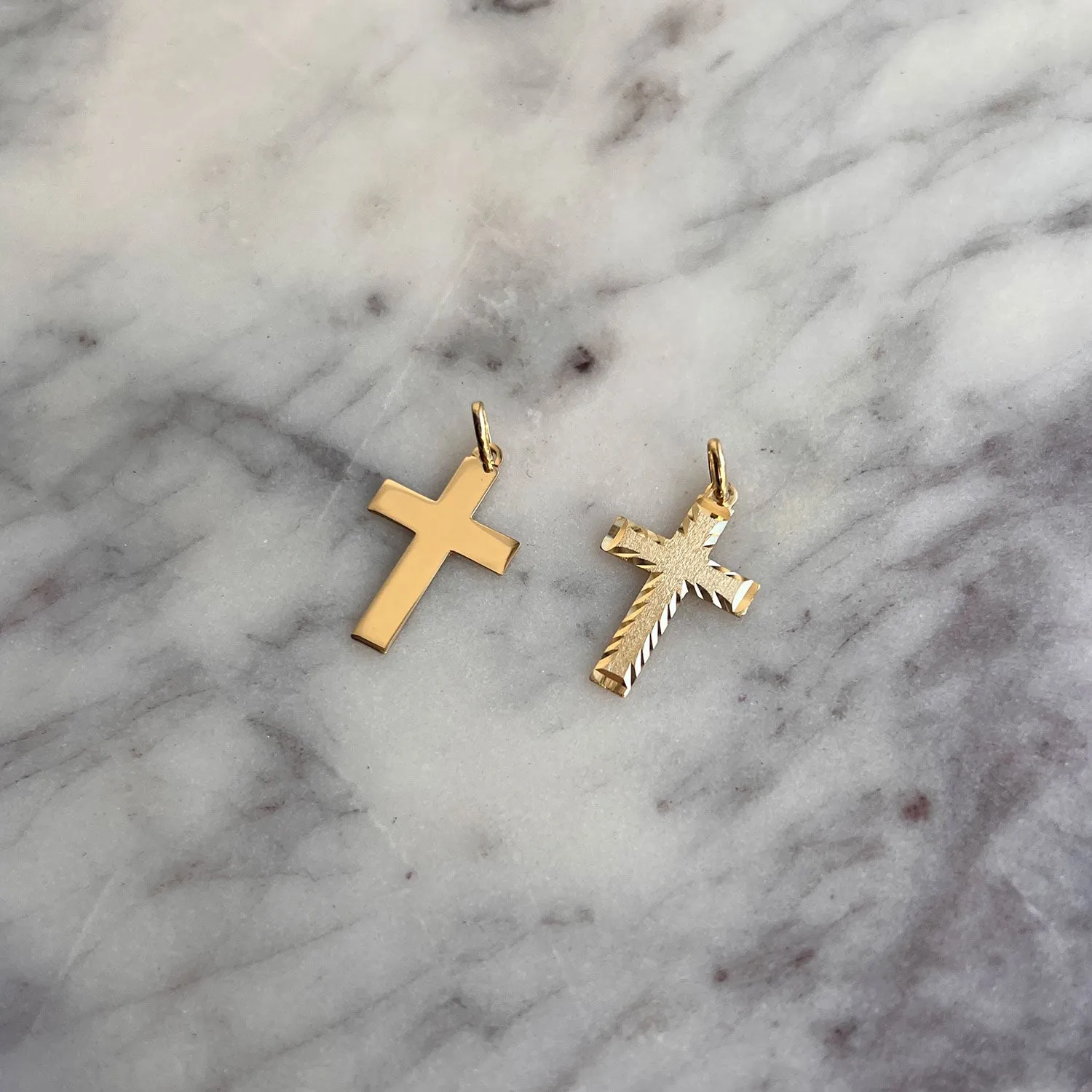 Reversible Cross Charm could be rewritten as Reversible Religious Pendant