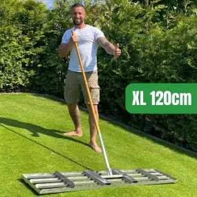 RISISANI Premium XL-120 Stainless Steel Lawn Scarifier