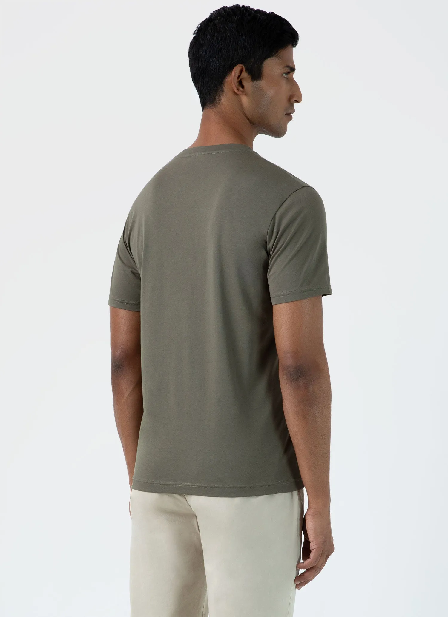 Riviera Midweight Tshirt, Khaki