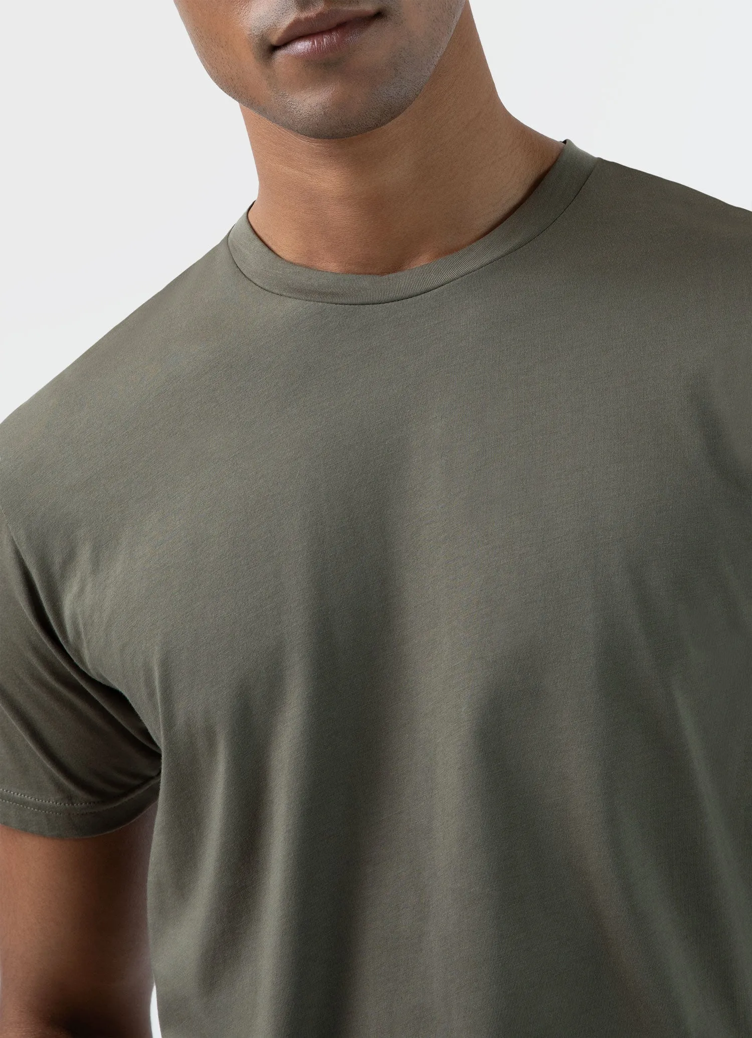 Riviera Midweight Tshirt, Khaki