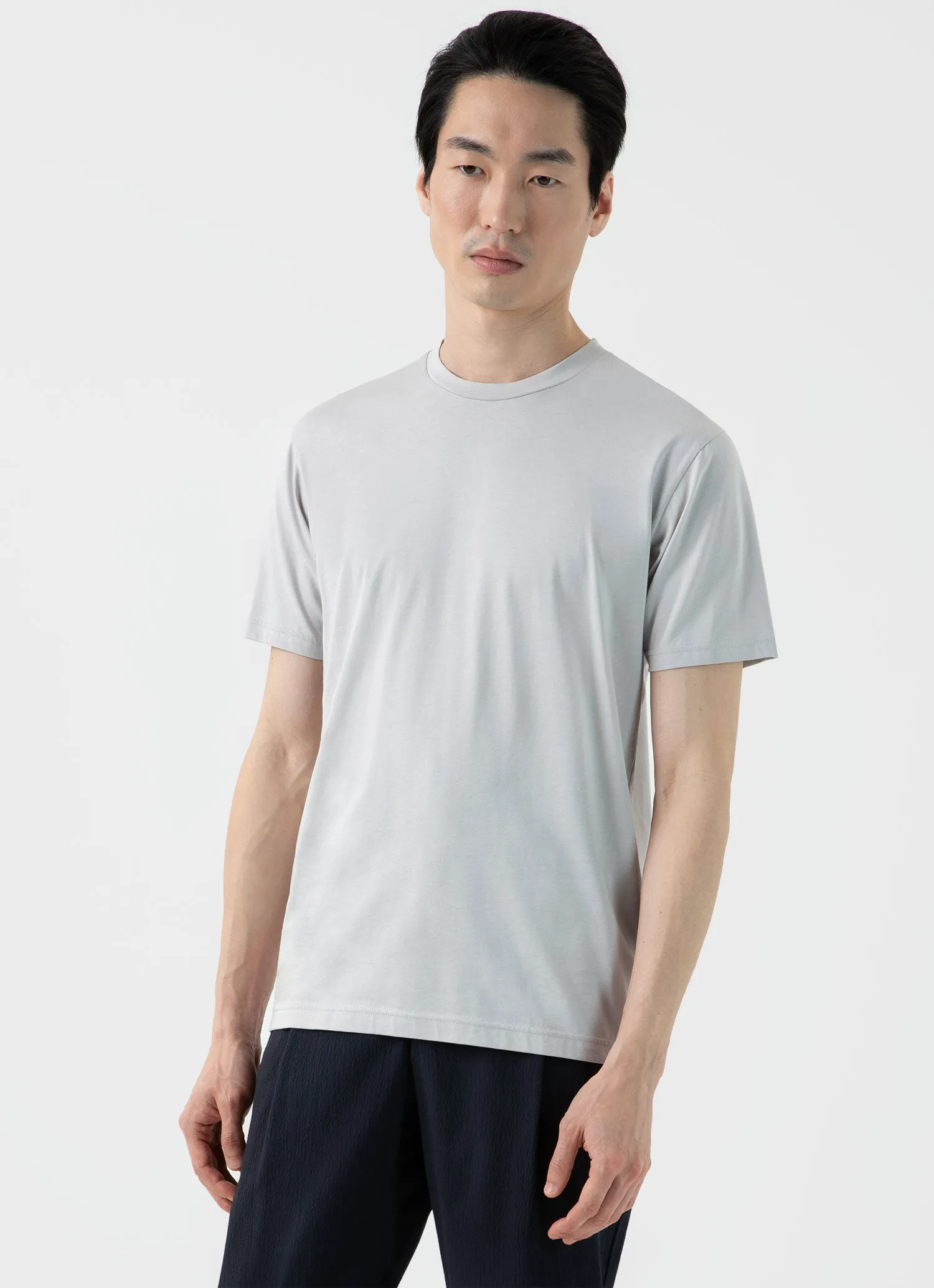 Riviera Midweight Tshirt Men Smoke