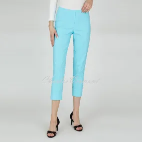 Robell Bella 09 - 7/8 Cropped Trouser 51568-5499-750 (Pacific Turquoise)