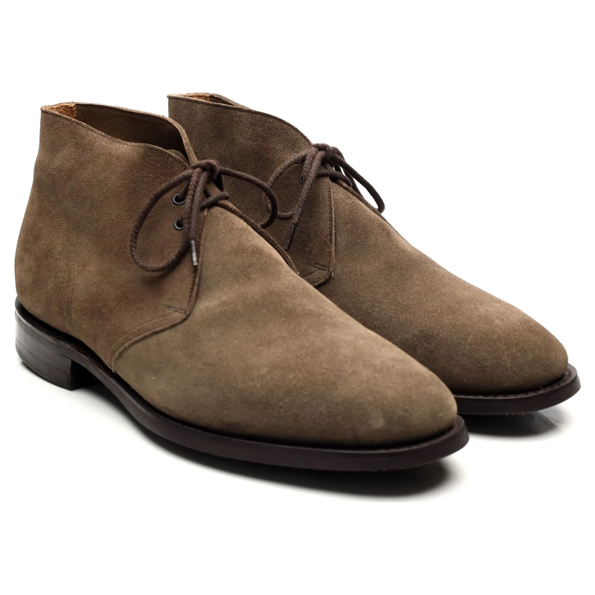 'Sahara' Light Brown Suede Chukka Boots UK 8 G