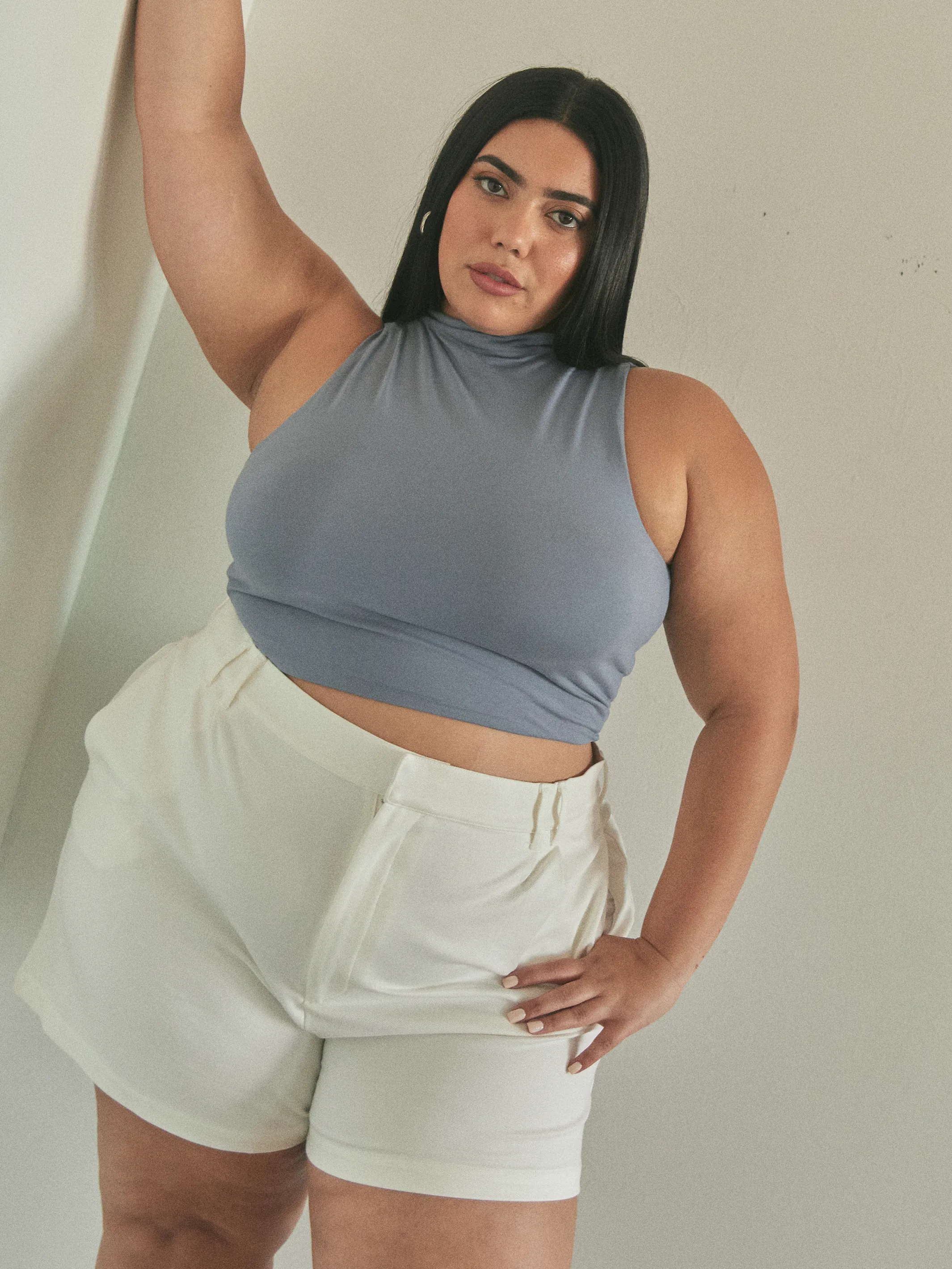 Seamless Collared Cami