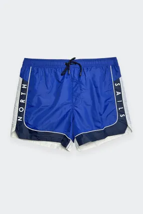 Short blue volleyball swimwear