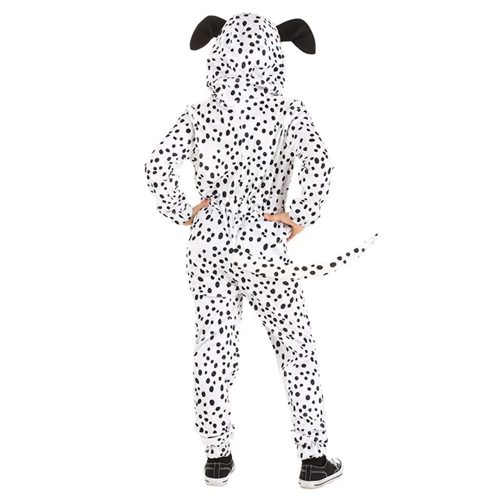 Spotted Dog Cosplay Halloween Costume Outfits Carnival Suit