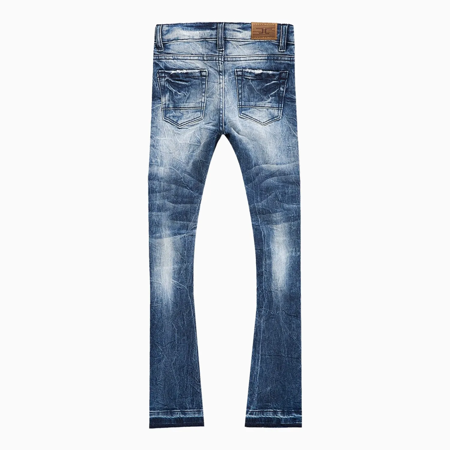 Stacked Denim Pant for Kids