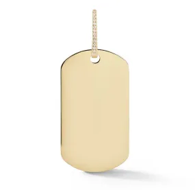 Statement Personalized Dog Tag