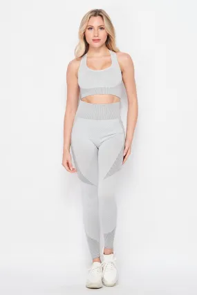 Textured Active Wear Set - Love Poem Collection