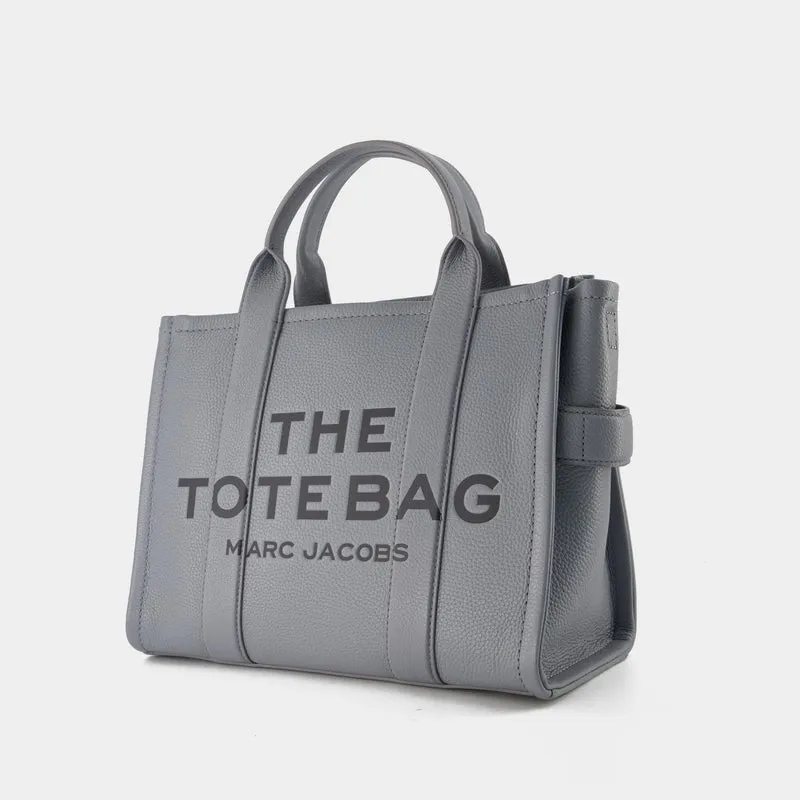 The Medium Tote Bag - Marc Jacobs -  Wolf Grey - Leather