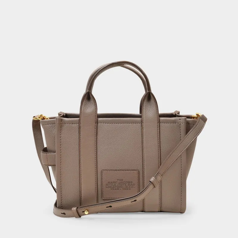 The Small Tote Bag - Marc Jacobs -  Cement - Leather