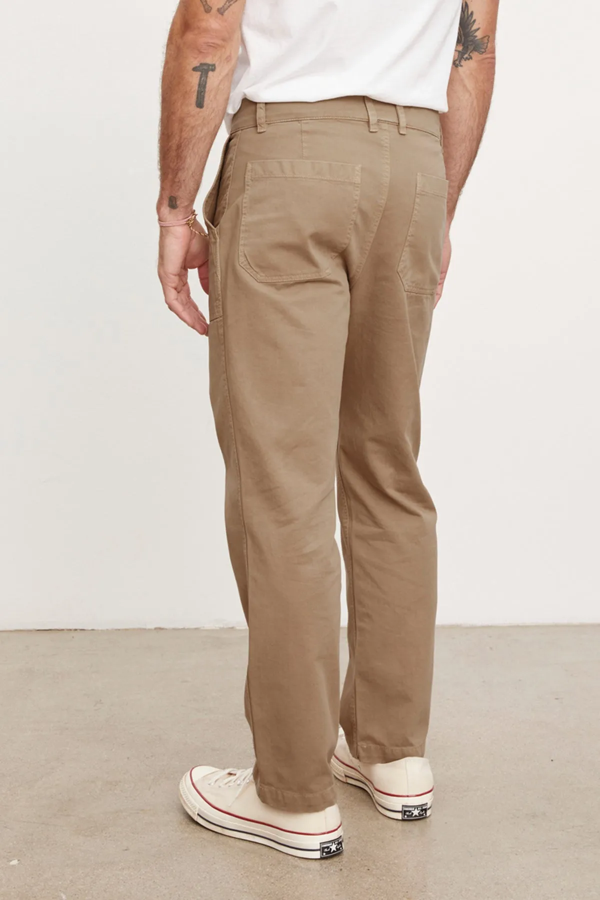 Toby Twill Pants with Sanded Finish