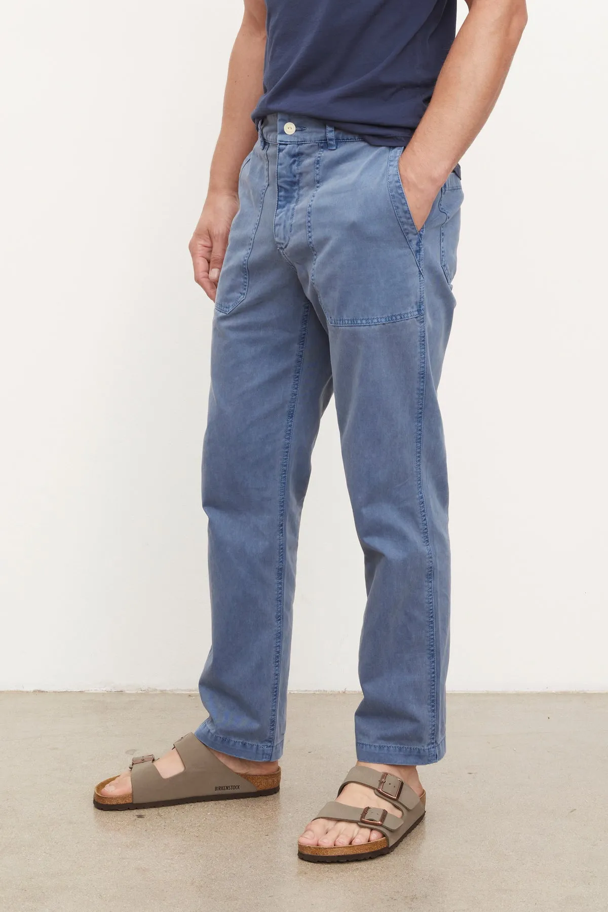 Toby Twill Pants with Sanded Finish