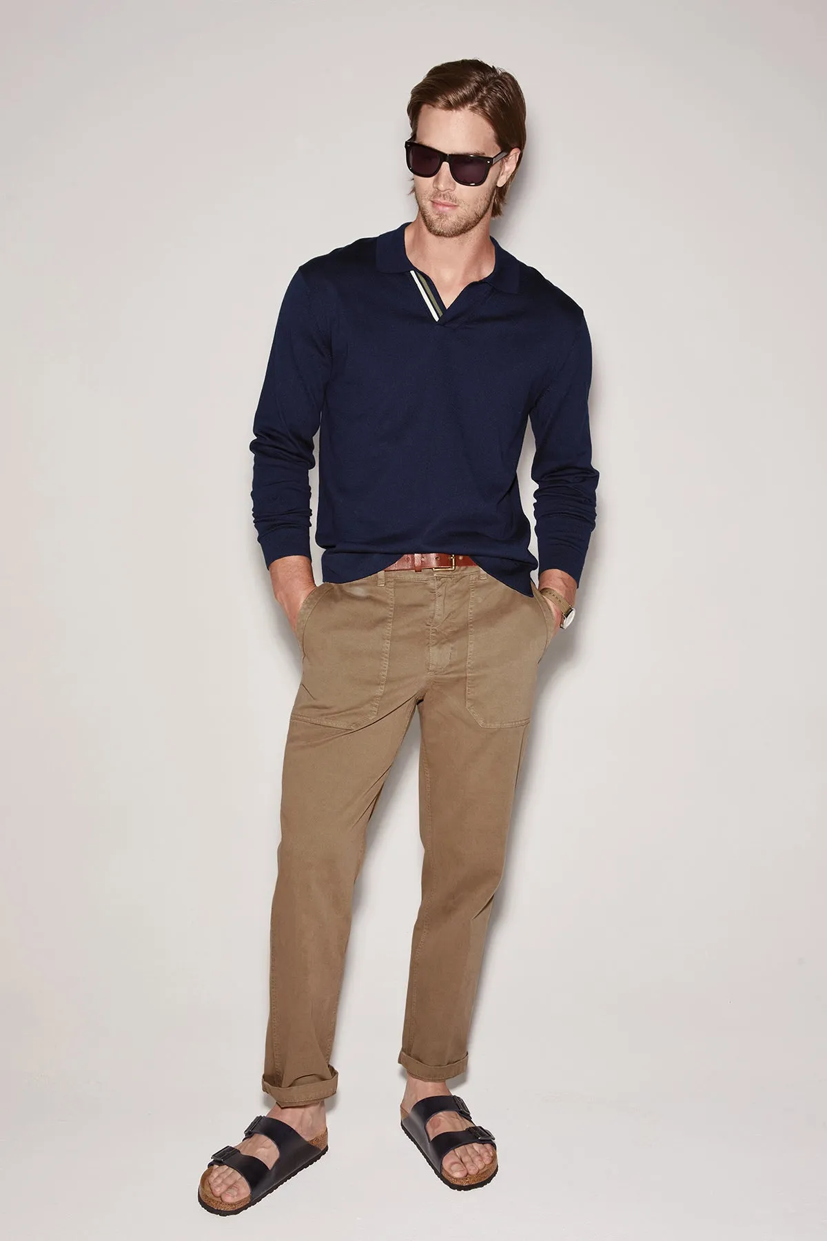 Toby Twill Pants with Sanded Finish