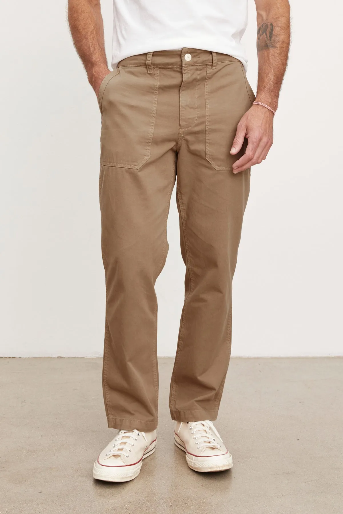 Toby Twill Pants with Sanded Finish