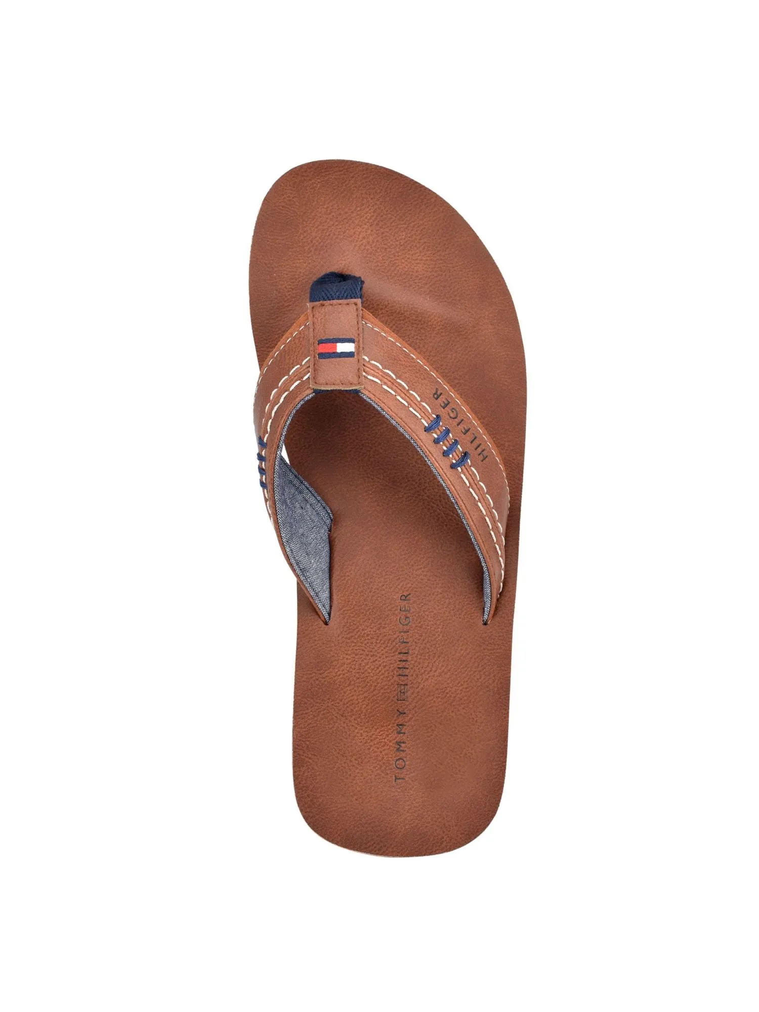 Tommy Hilfiger Brown Padded Destino Slip On Sandal - Men