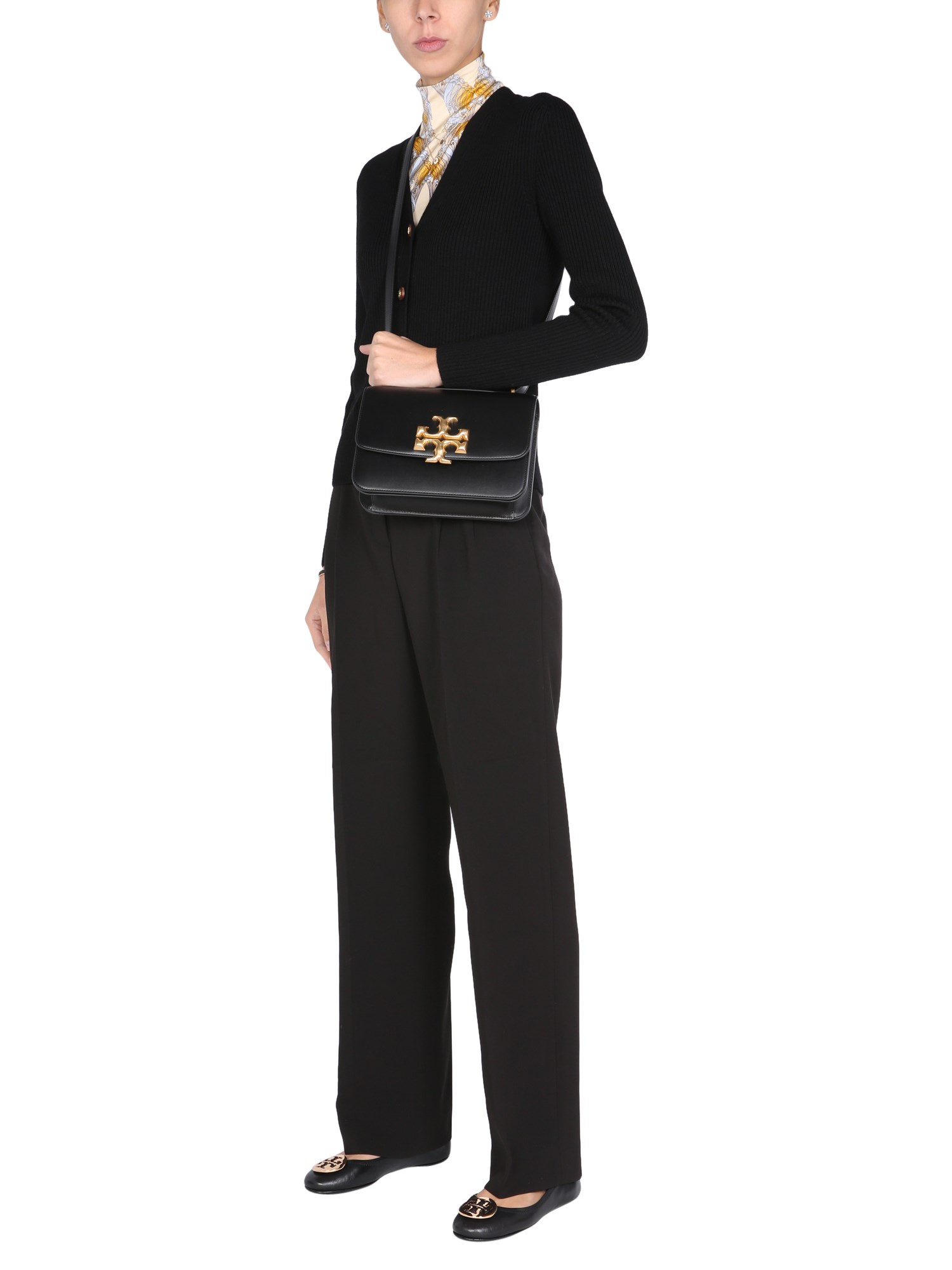 Tory Burch Crepe Twill Pants - Regular Fit