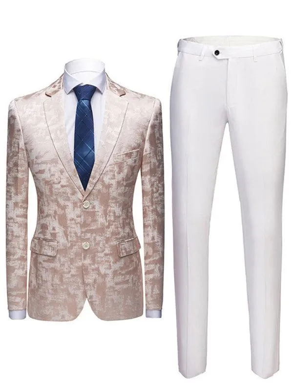 Two Piece Suit | Formal Printed Suit | Shop Now