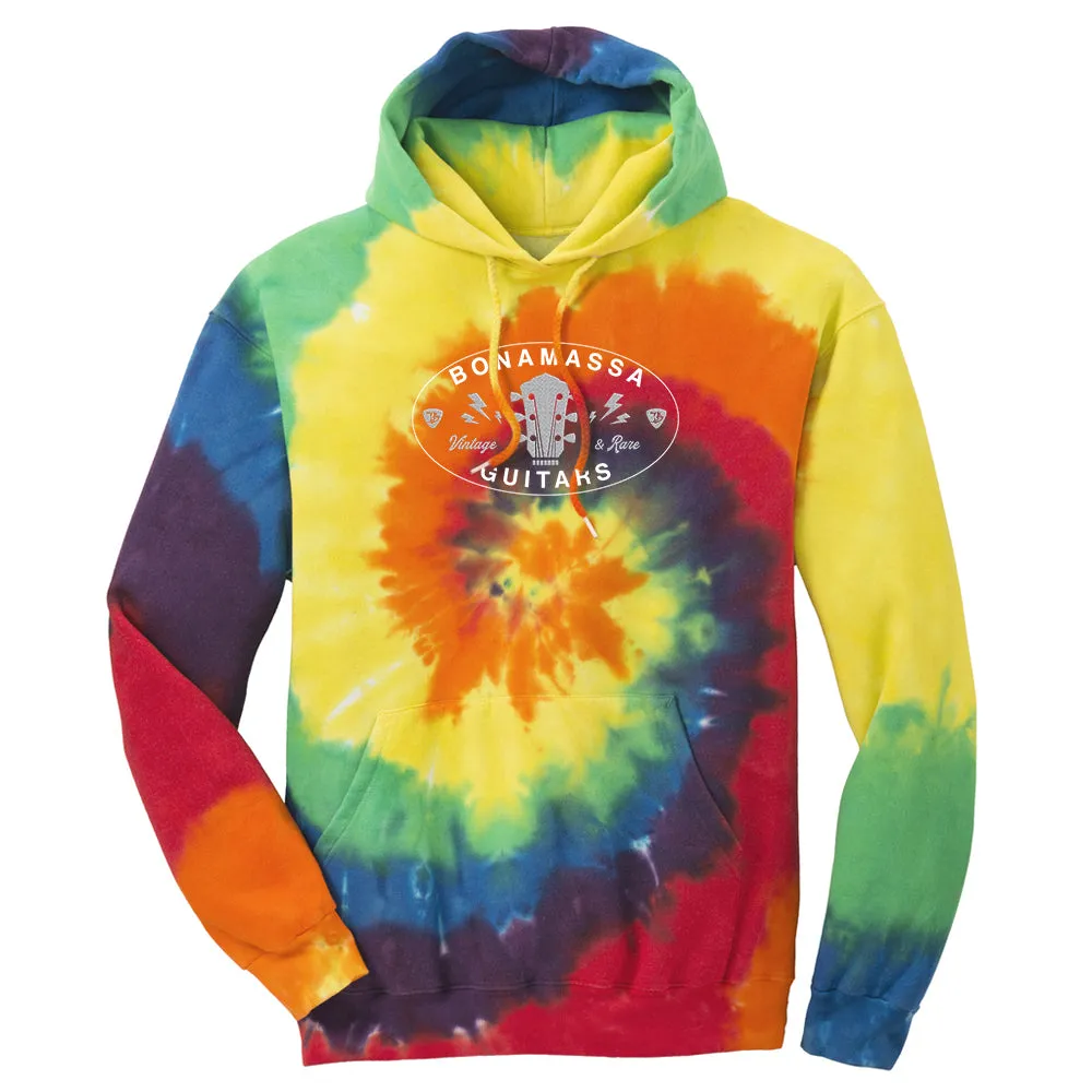 Vintage & Rare Oval Logo Tie Dye Pullover Hoodie (Unisex)