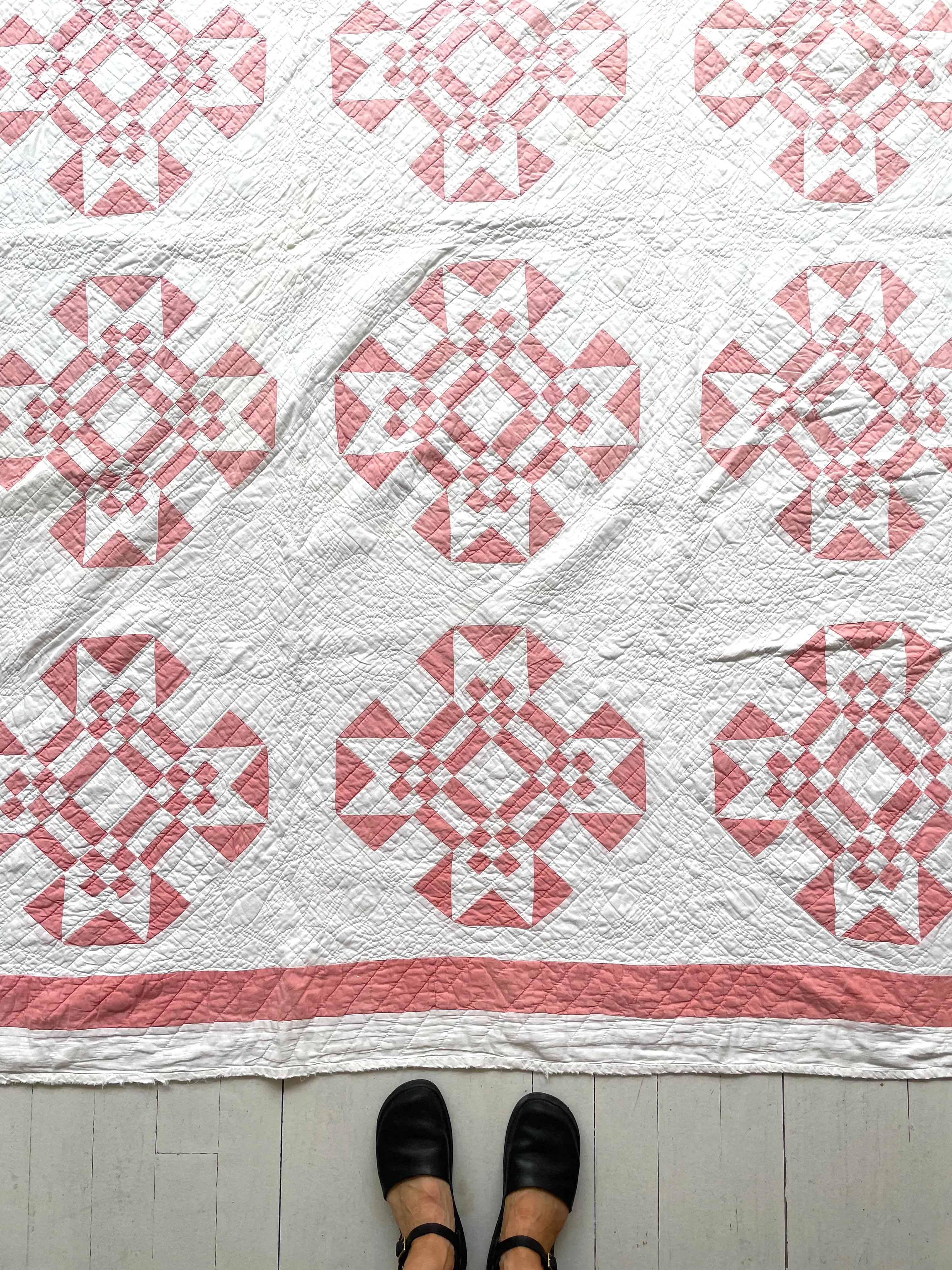 Vintage Dolly Madison Star Quilt