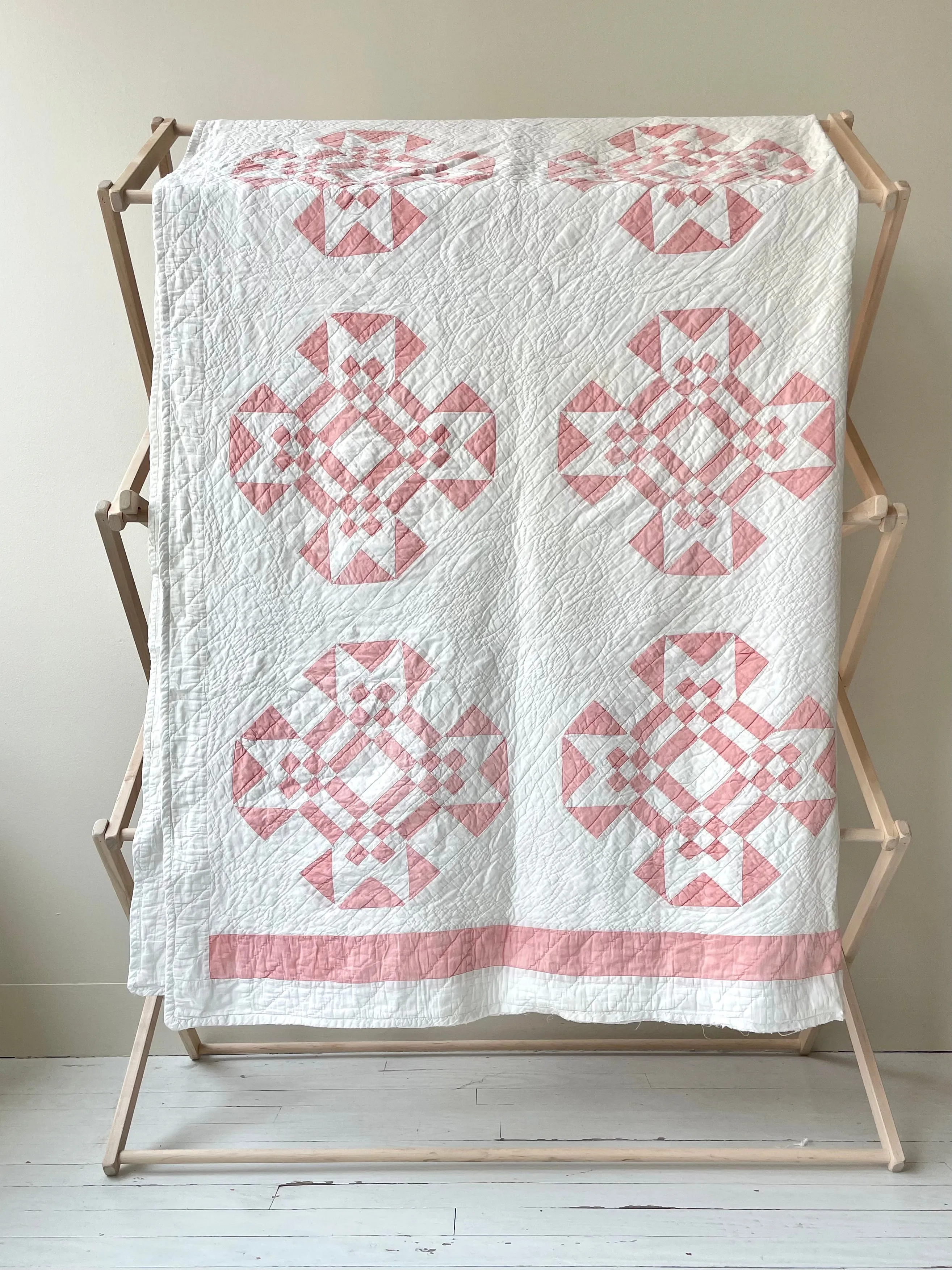 Vintage Dolly Madison Star Quilt