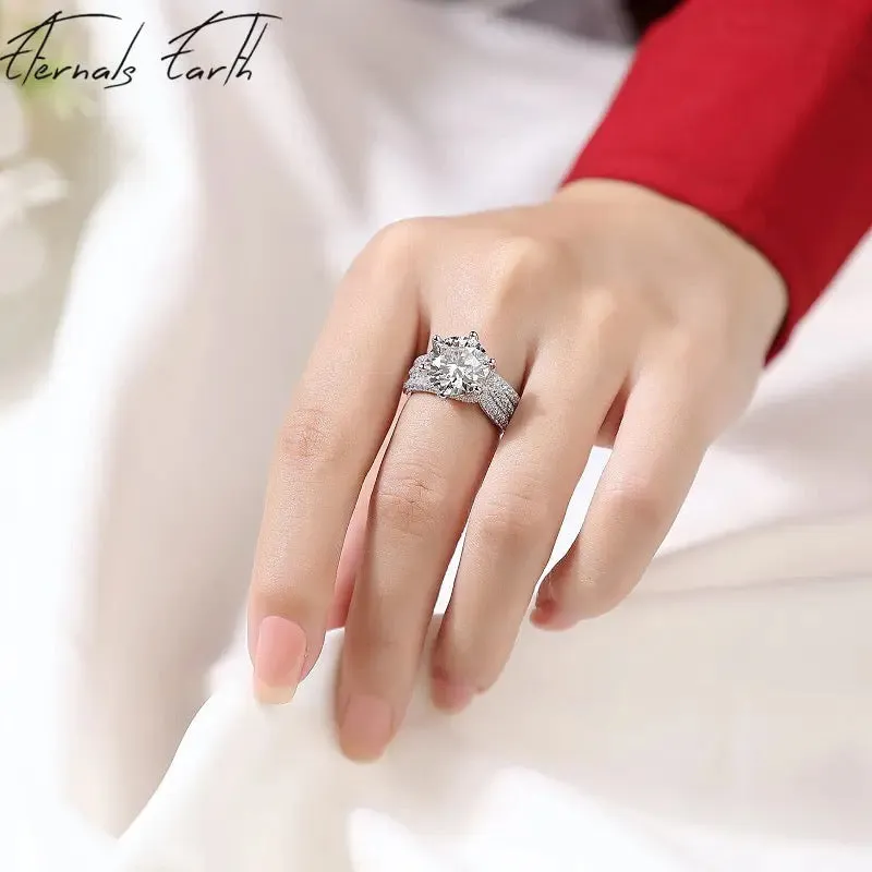 White Stone Rings for Women's Fashion