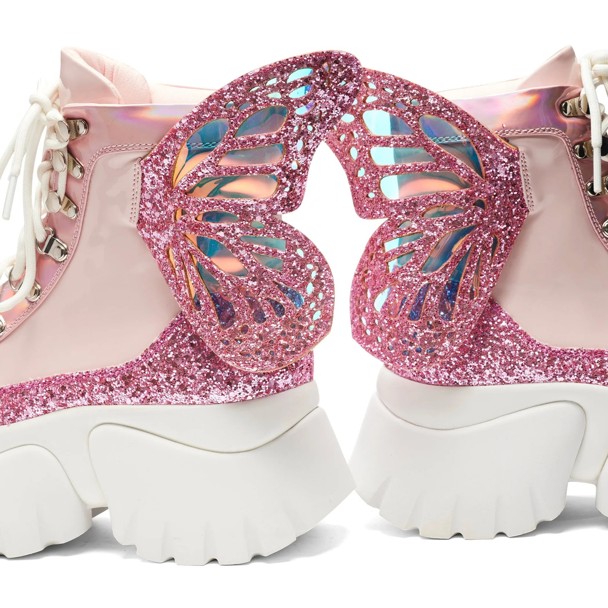 Wings of a Bubblegum Eyed Pixie Boots