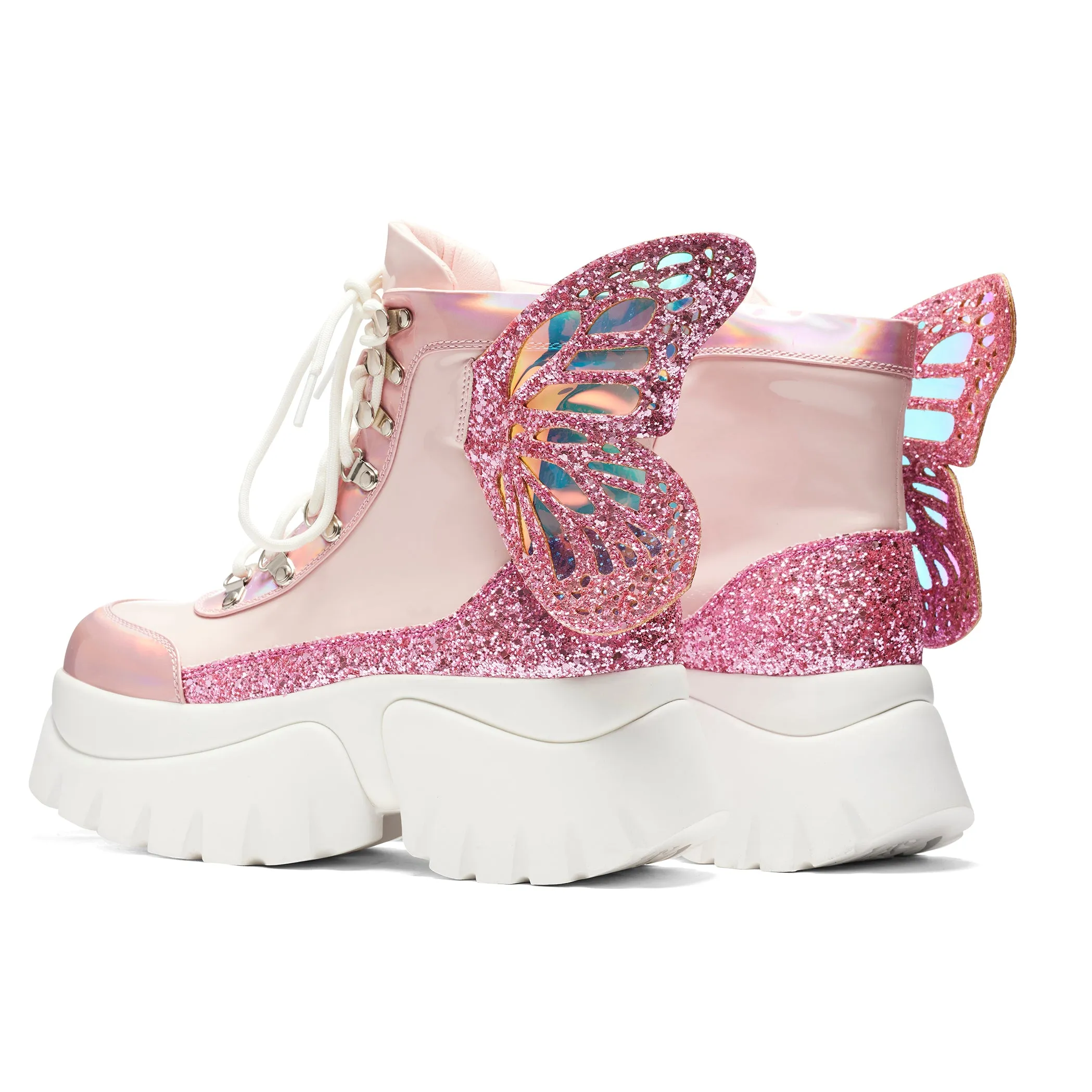 Wings of a Bubblegum Eyed Pixie Boots