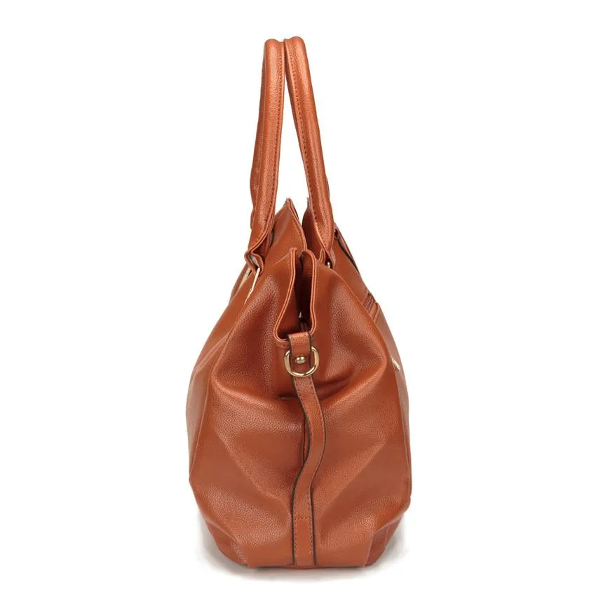 Women Formal Faux-Leather Tote Cross-body Bag with a Premium Design - Leather Skin Shop