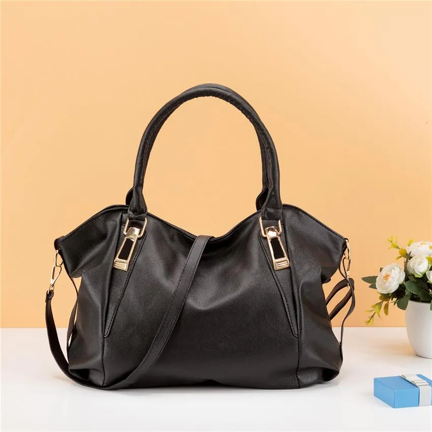 Women Formal Faux-Leather Tote Cross-body Bag with a Premium Design - Leather Skin Shop