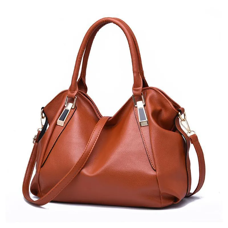 Women Formal Faux-Leather Tote Cross-body Bag with a Premium Design - Leather Skin Shop