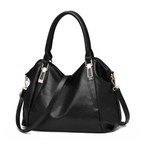 Women Formal Faux-Leather Tote Cross-body Bag with a Premium Design - Leather Skin Shop