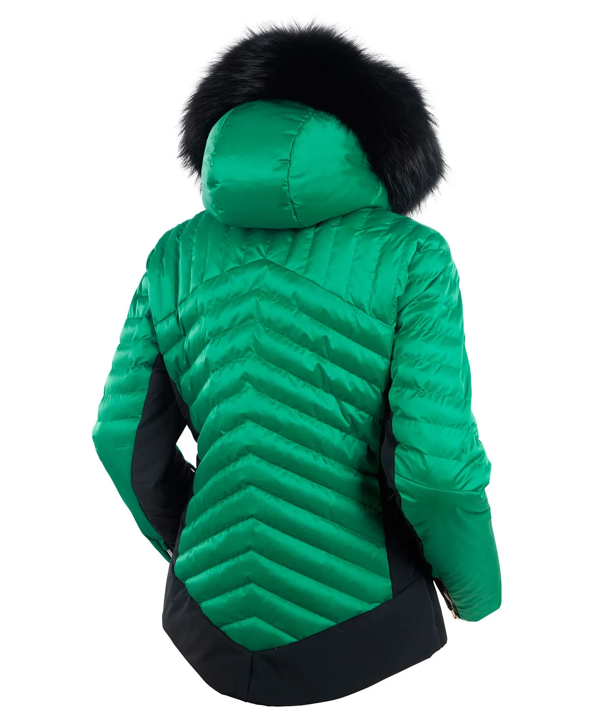 Women's Kendall Waterproof Quilted Jacket with Removable Fur Hood