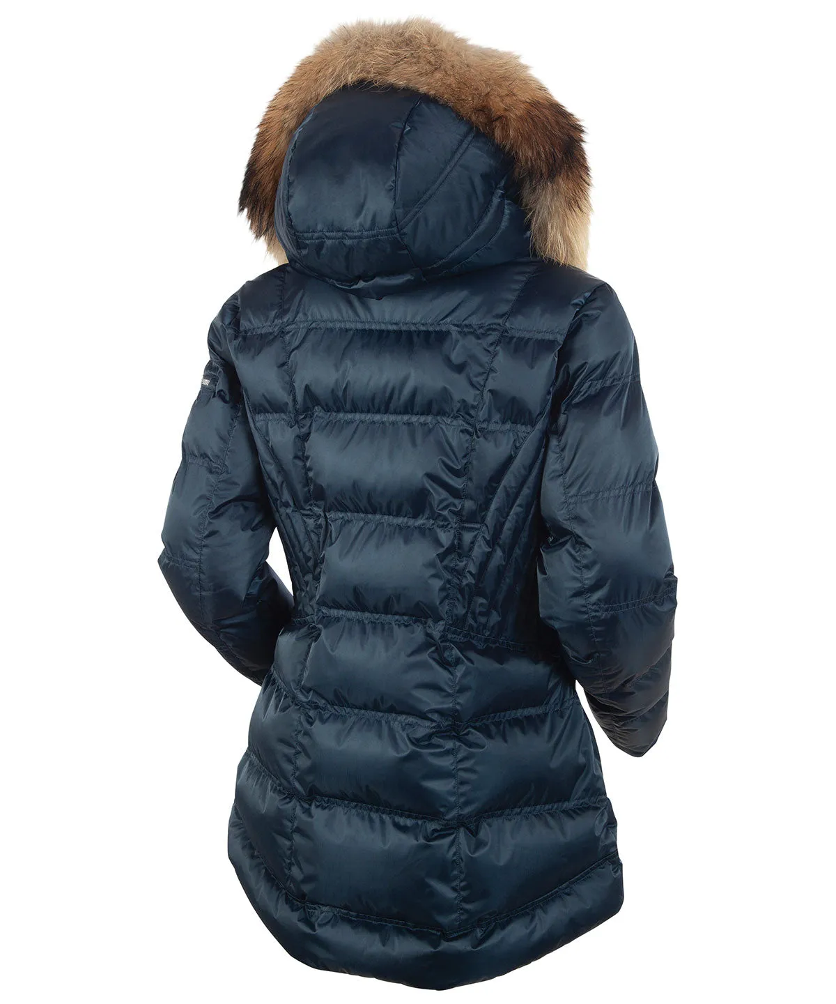 Women's Nikki Quilted Jacket with Removable Faux Fur Ruff